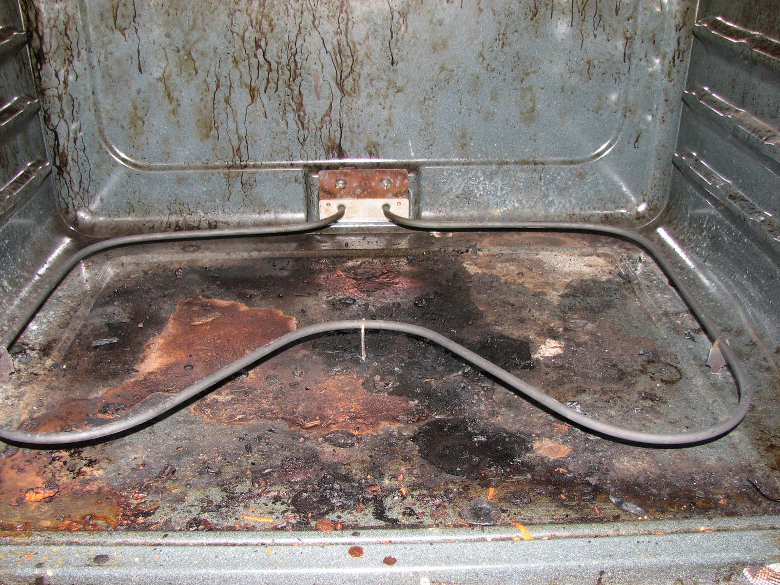 Pam's Cleaning Blog Cleaning a very dirty oven!