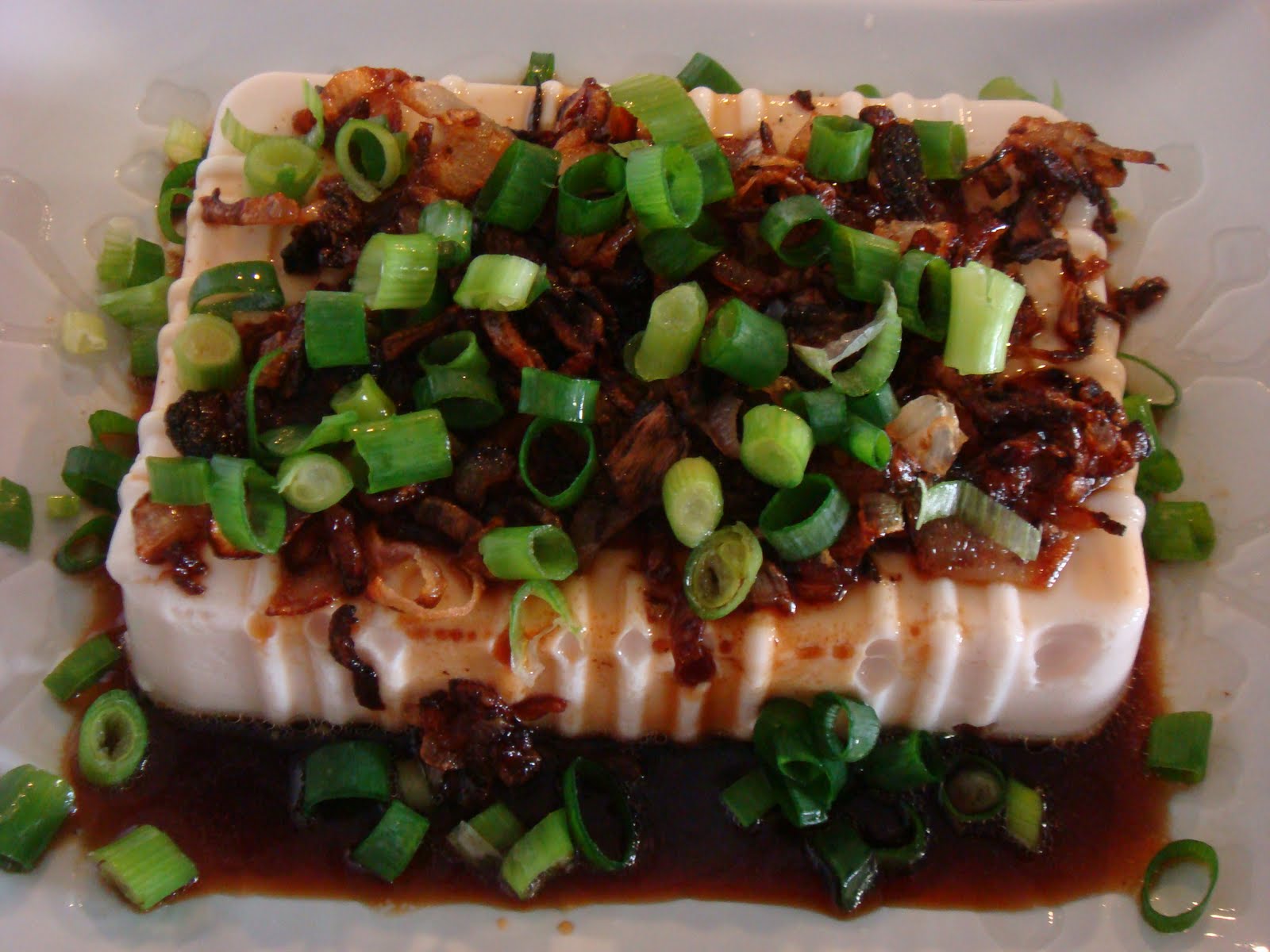 sweetcraze Silken Tofu with soy sauce