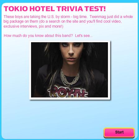 Testa os teus conhecimentos sobre os Tokio Hotel!