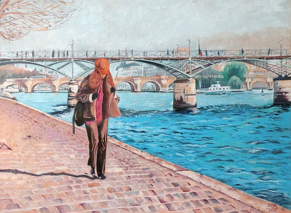 Pont des Arts... Novembre 2010