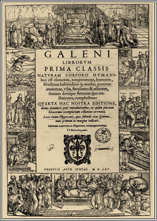 MEDICINA: HISTORIA Y FILOSOFÍA: GALENO DE PÉRGAMO