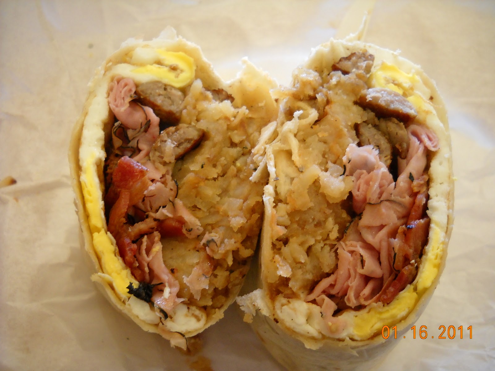 Eating My Way Through OC Breakfast Burrito Bliss at Nate's Korner?