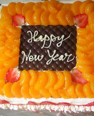 Say with cake: New year cakes 2011