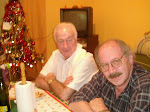 Mi tío y yo en la Navidad del 2007