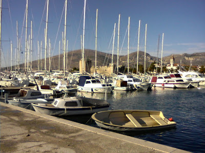 La marina de Trogir, près de Split