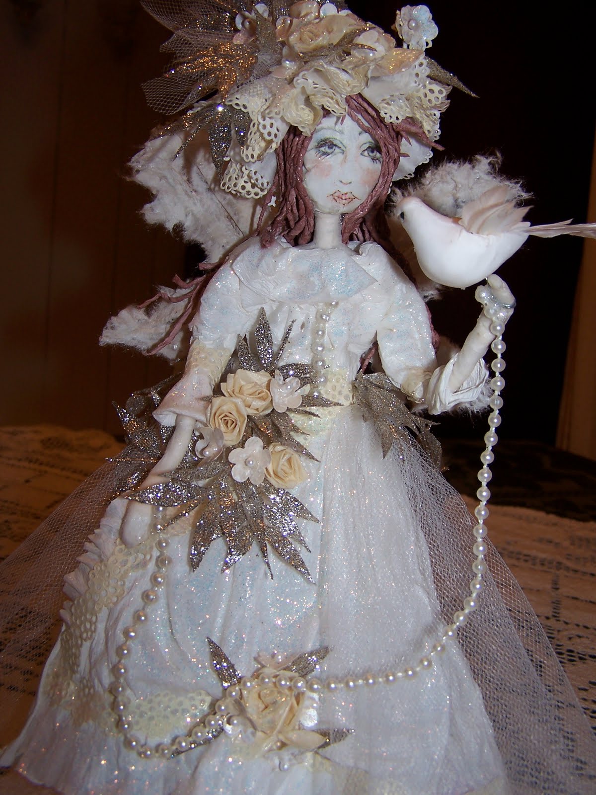 Sea Gypsy Studio: Paper Roses, Paper Pixies, Paper Stars