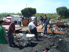 distruzione campo rom