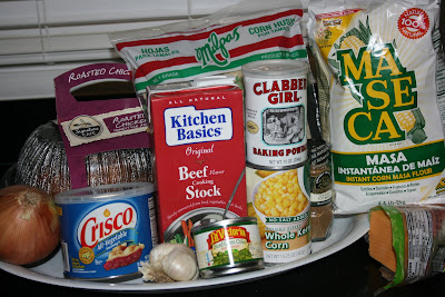 homemade tamales ingredients