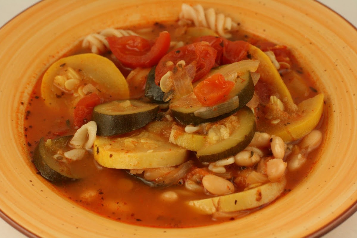 End of Summer Harvest Soup Slow Cooker Recipe A Year of Slow Cooking