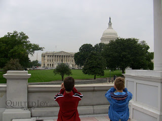 Vacation to Washington DC with the kidlets - QuiltedJoy.com