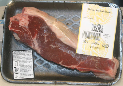 Cannundrums: Grilled Buffalo: New York Steak