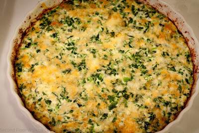 Second Floor Walkup: Cook: Crustless Spinach-Cheese Quiche