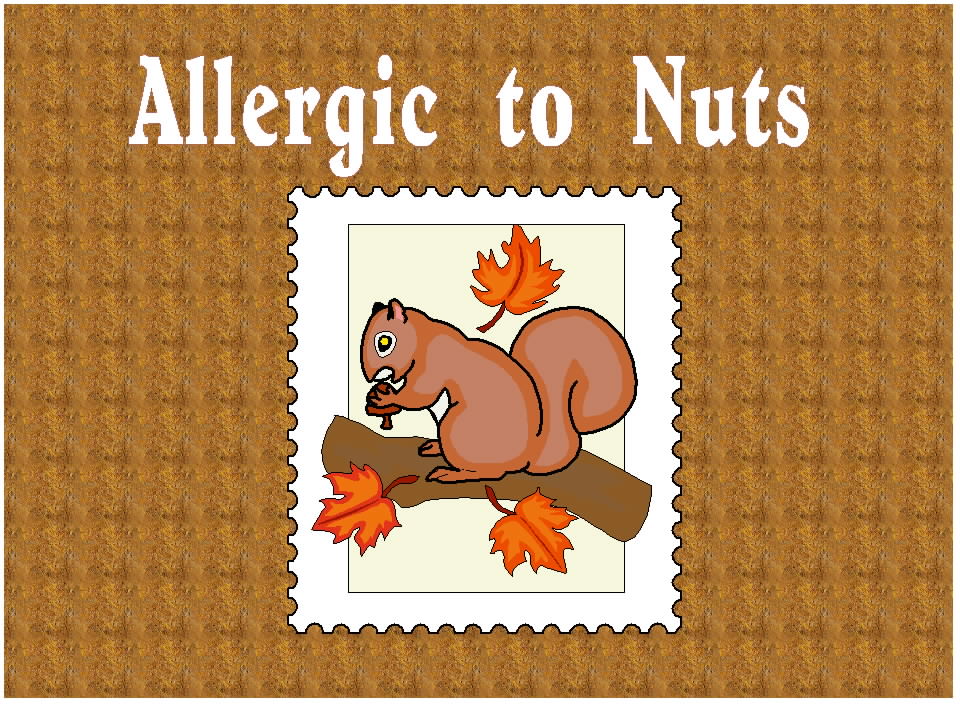 Free Posters and Signs Allergic to Nuts