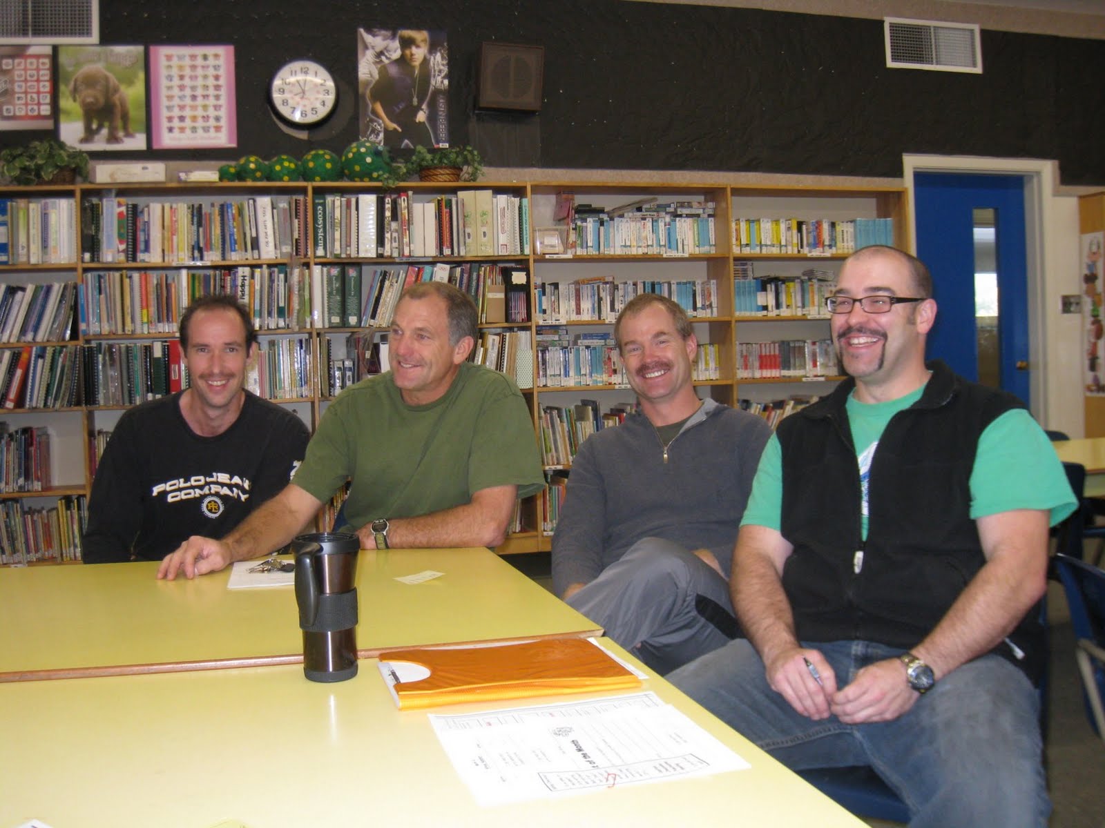 Working Together 68: Movember Meeting at Seaview Elementary