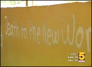 graffiti calls attention to 9/11