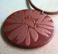Echinacea Pendant from Miss Ficklemedia