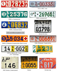 License Plates of Ethiopia
