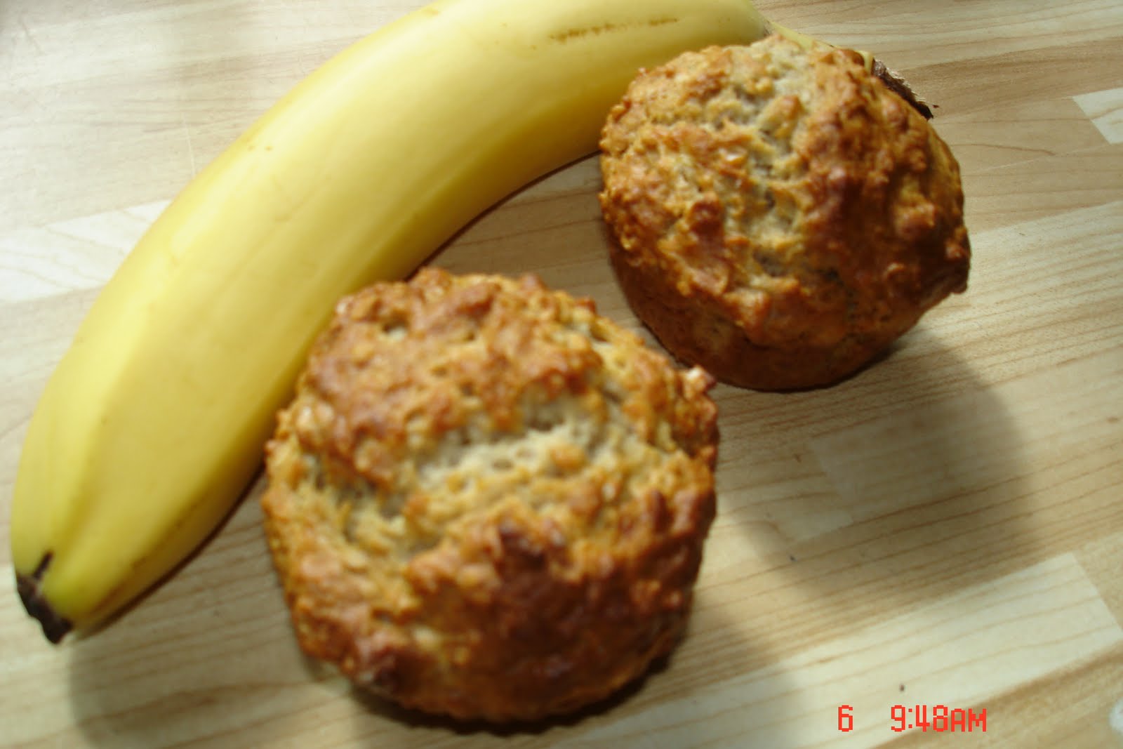 Le gourmand de Simone Muffin au banane et au gruau