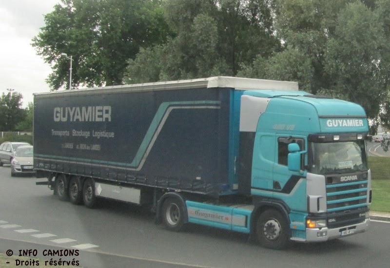Transport guyamier bordeaux