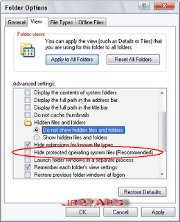 Cara Menghilangkan dan Buat Atribut Super Hidden Pada Folder