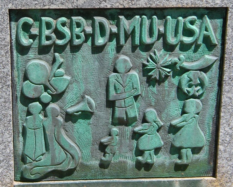 Escape to the Silent Cities Freeman Monument lots and lots of symbols