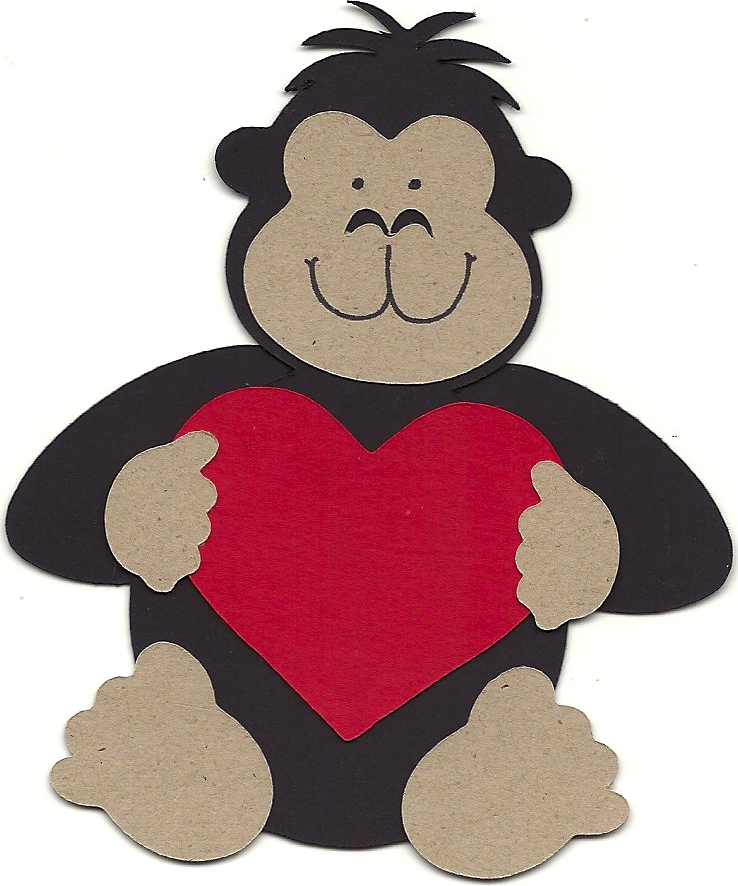 Cheryl Ann First Expressions Gorilla Valentine