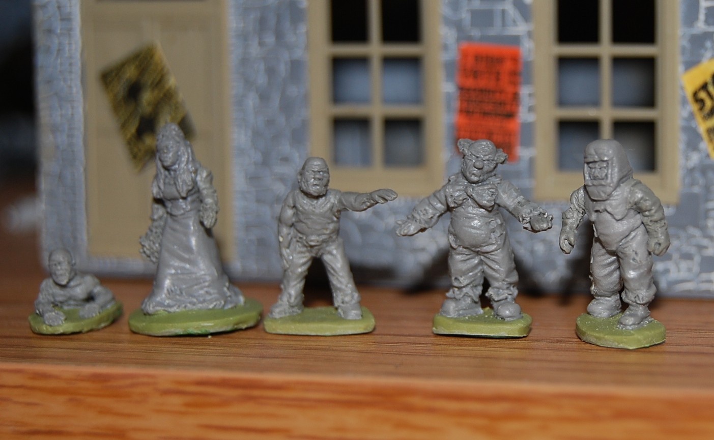 Reble Minis, Zombies Miniature Review