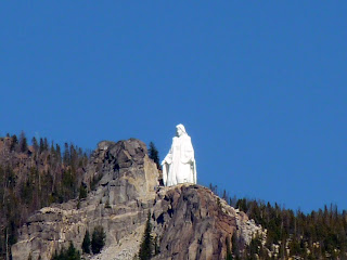 ROAMIN BRITS 2: BUTTE, MONTANA. Our Lady of the Rockies is a statue ...