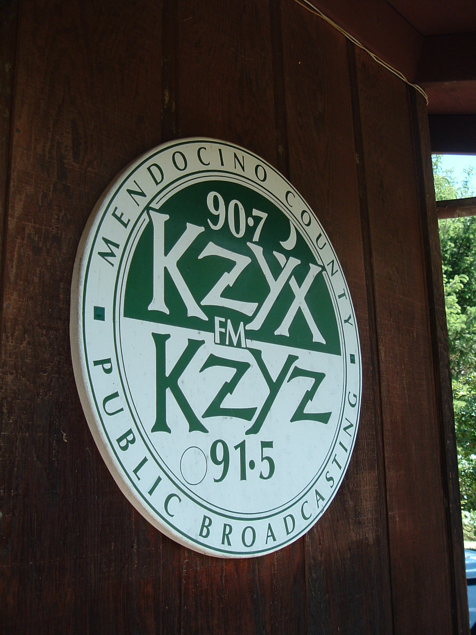 Spinning Indie Radio Station Field Trip 22 KZYX in Philo, California