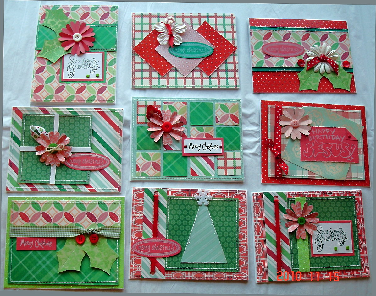 Scrapbooking by Phyllis Christmas Cards