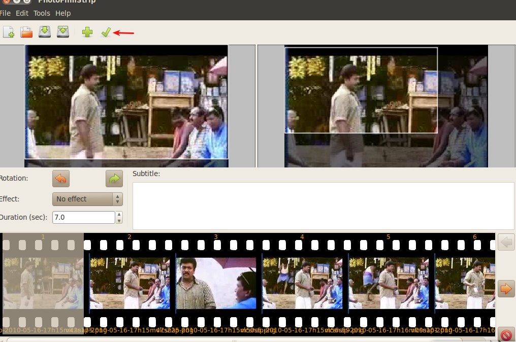 Ubuntu Explore Ubuntu How to create slideshow using PhotoFilmnStrip