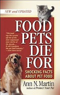 Food Pets Die For Book Ann N. Martin