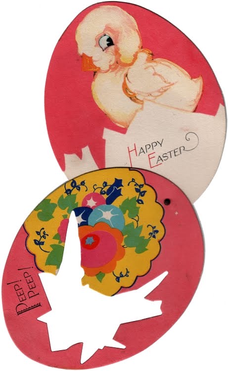 happy easter cards for kids. The colours on this card are