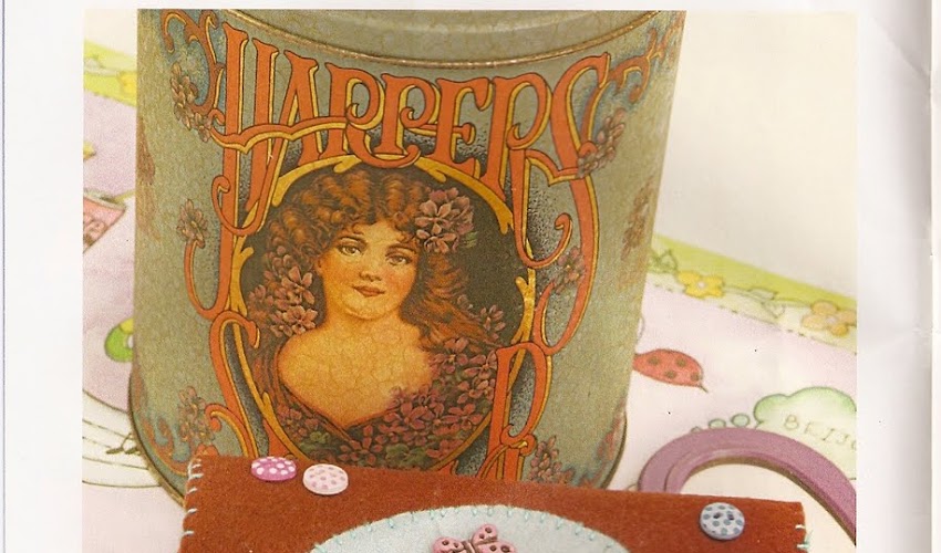 Porta Maquiagem de Feltro