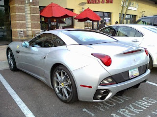 Ferrari California spotted in Scottsdale
