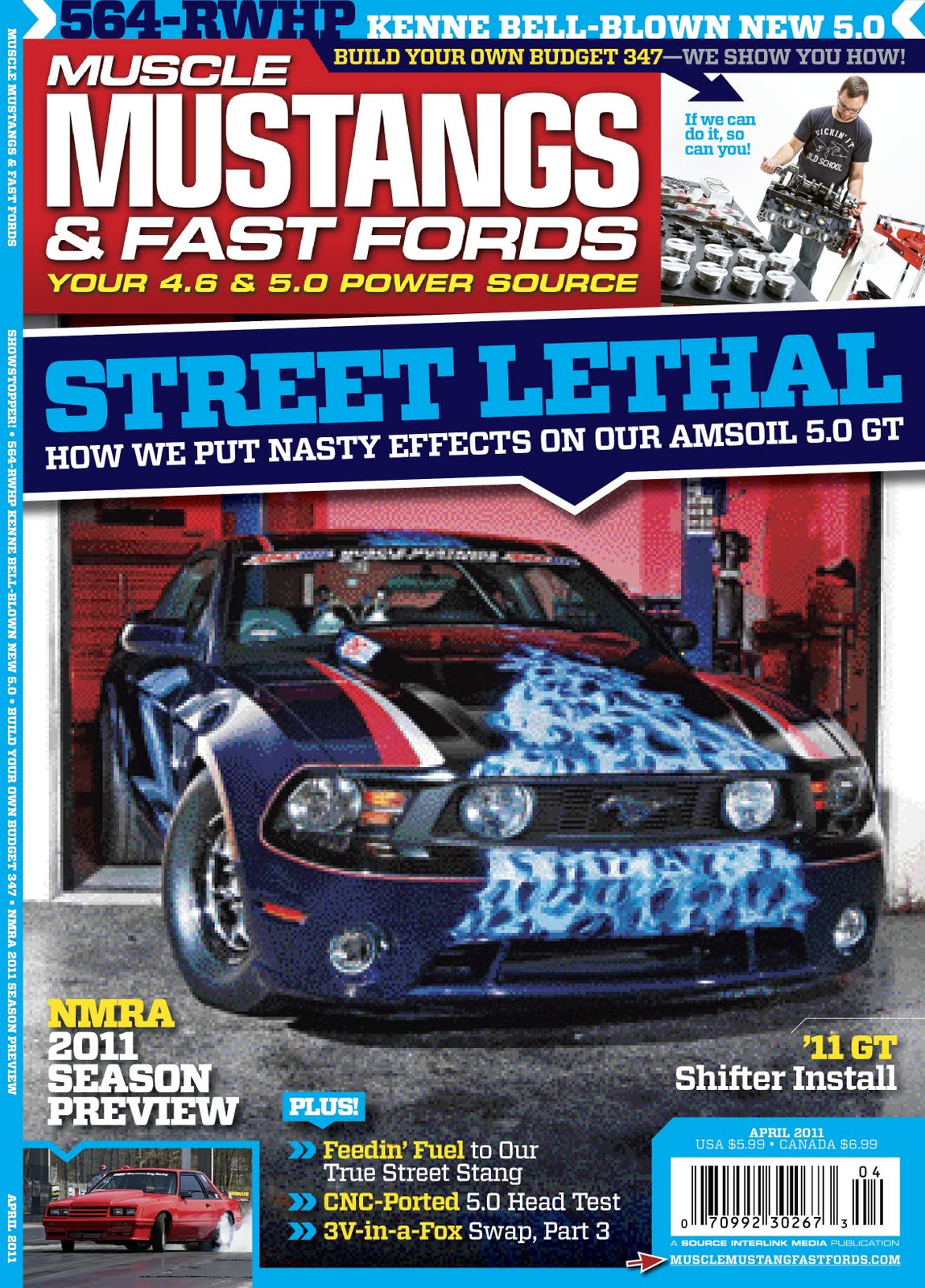 AMSOIL Update: Muscle Mustangs & Fast Fords AMSOIL 5.0 Mustang GT Lands