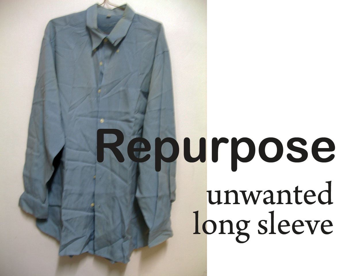 Needle Field Repurpose Long Sleeve Into A Bag (Part 1)