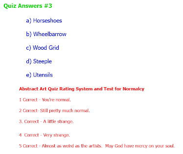 Quiz Answers #3