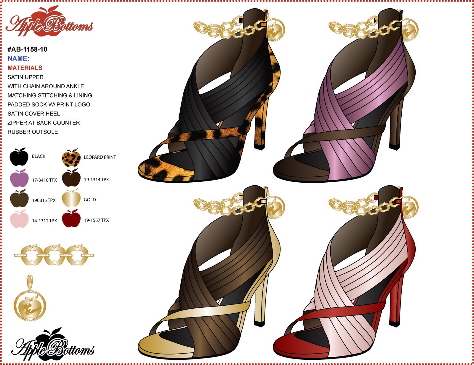Ju's Portfolio Footwear Design