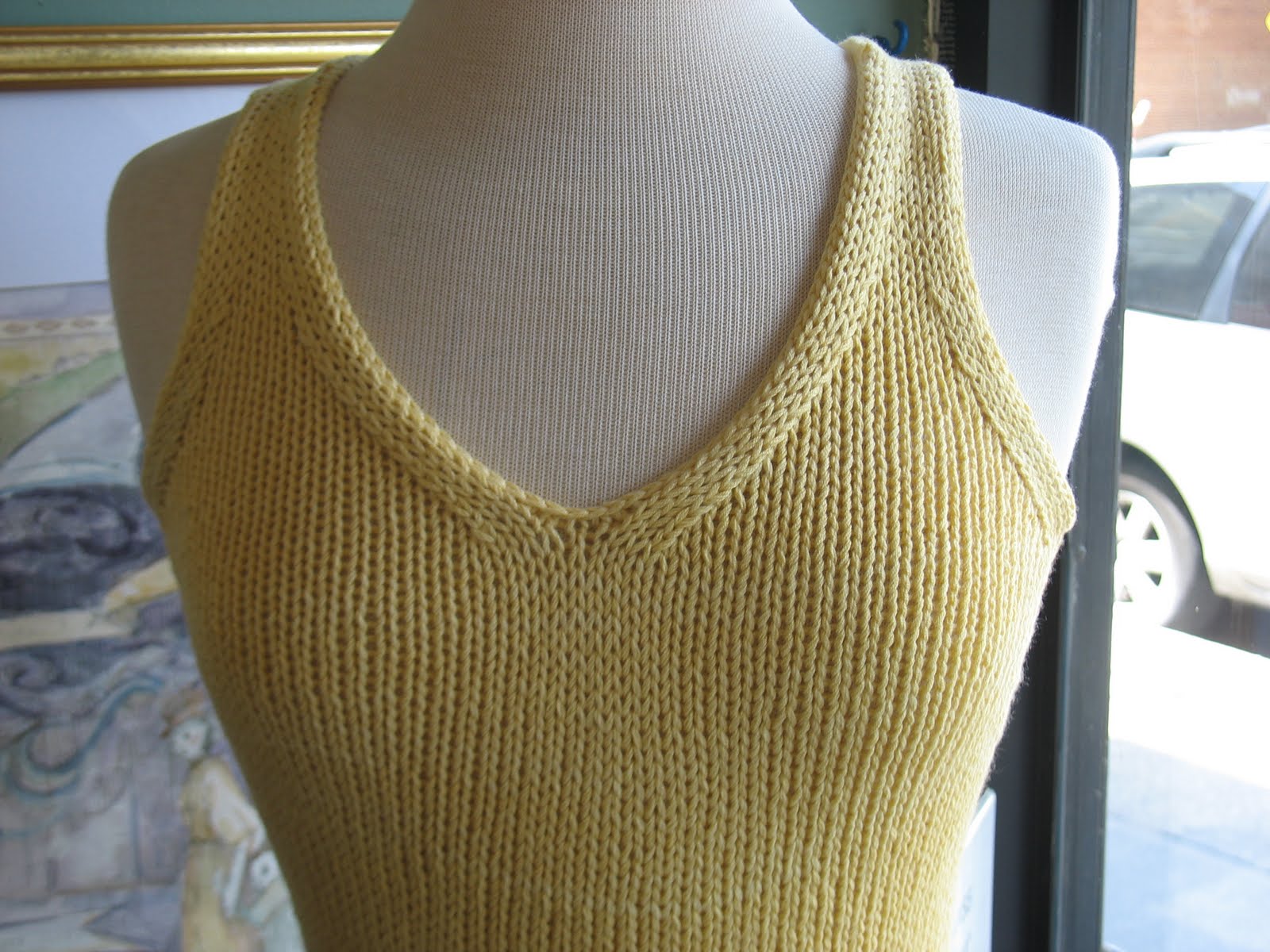 Stitch Therapy Brooklyn A Quick Summer Knit 1218 Tank Top