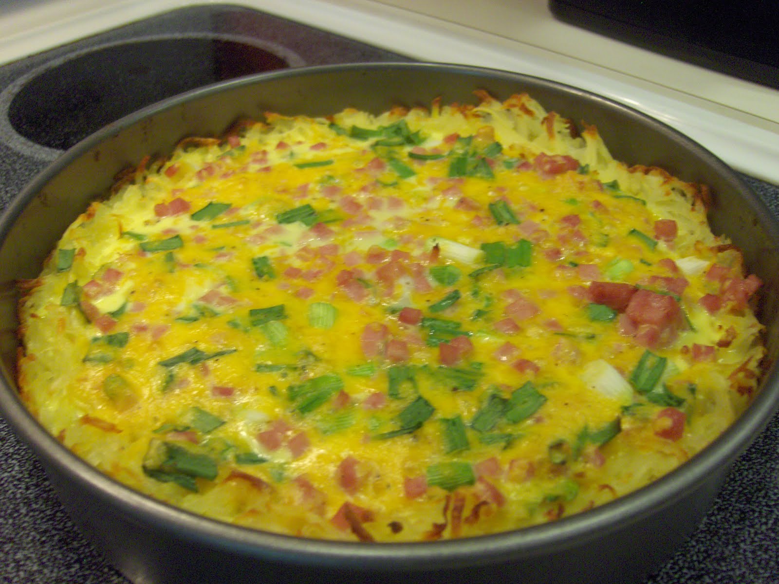 Hybrid Woofers Breakfast Paula Deen's Hash Brown Quiche