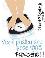 Selinho.. por postar o peso toda semana no desafio DESISTIR JAMAIS!!