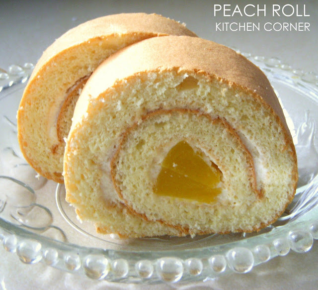 Kitchen Corner Peach Roll