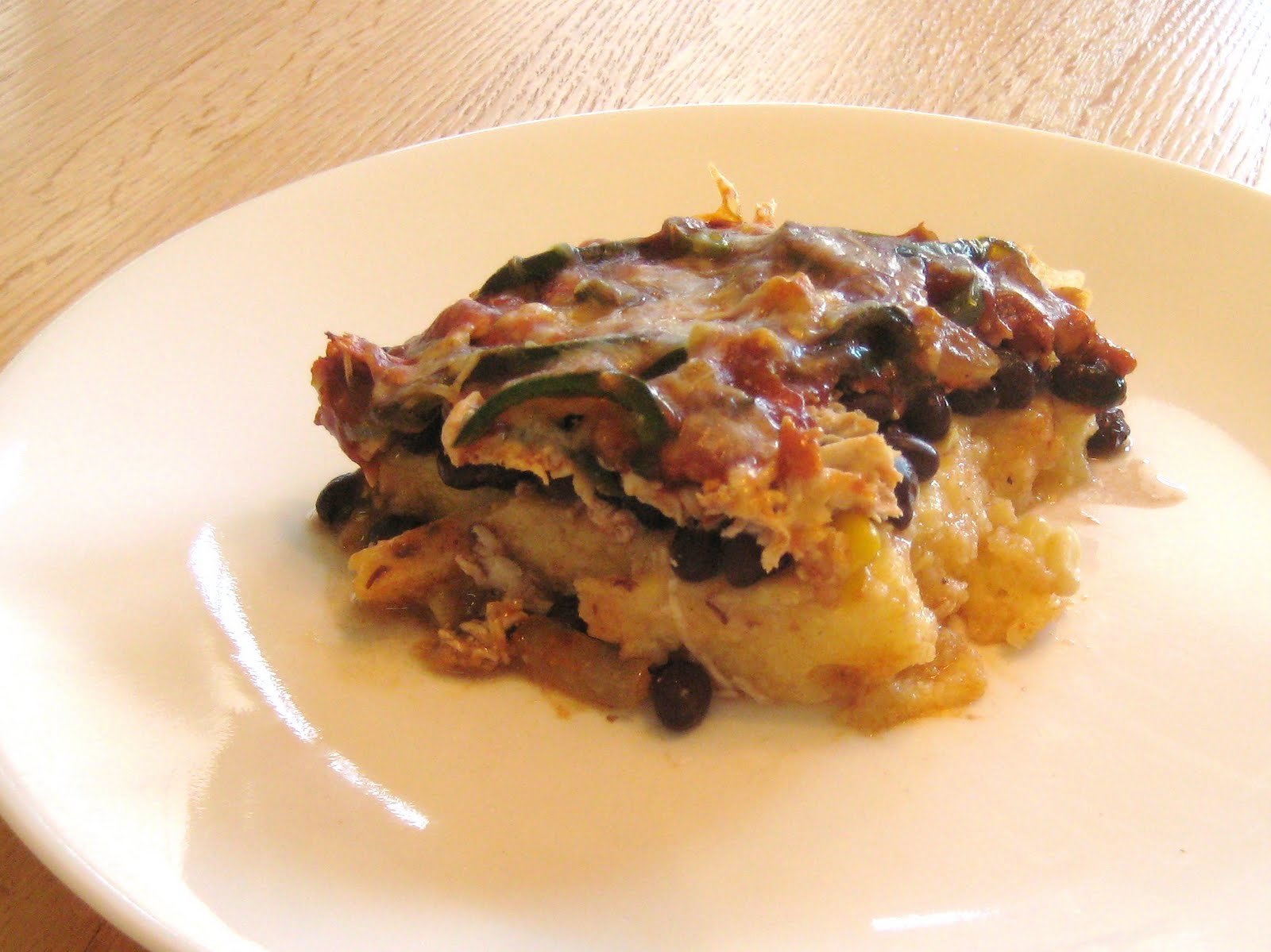 Little Kate, Big Taste ENCHILADA POLENTA BAKE