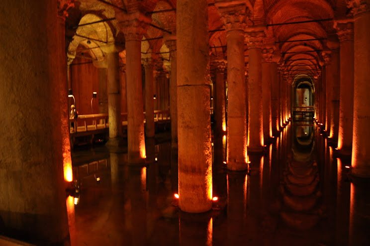 Istanbul -- Byzantine cisterns