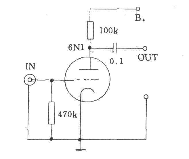 Tube Pre Amplifier - Another Electronics Circuit Schematics Diagram.