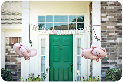 Kara s Party Ideas Shabby Chic Pig Party  - 30