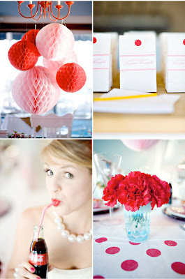 Kara s Party Ideas Vintage Polka Dot Party  - 74