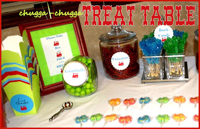 Kara s Party Ideas Train Birthday Party  - 15