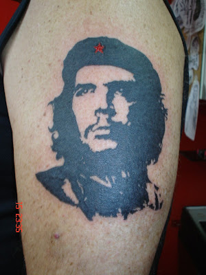 Che Guevara Face Tattoo